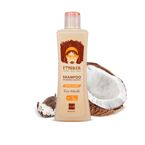Shampoo, Shampoo Etniker, Nourishing Shampoo, Nourishing Shampoo Etniker, Nutritivo, Hidratante, Coco, Karite, Sin Sal Sin Parabenos, Producto Etniker, Etniker