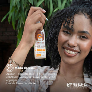Tonico Capilar, Tonico Capilar Etniker, Producto Tonico Capilar Etniker, Aplicar Directamente en el Cuero Cabelludo, Masajear Suavemente, No Enjuagar, Usar de Forma Constante, Producto Etniker, Etniker