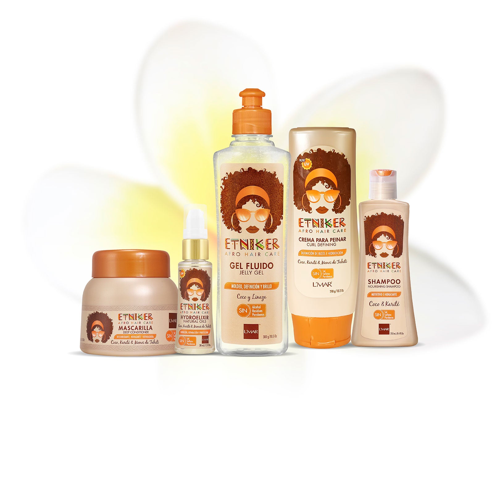 Kit Rizos 5 Primeros Productos Etniker