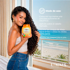 Tratamiento Capilar, Tratamiento Capilar Pacifico, Tratamiento Capilar Pacifico Mi Tierra, Tratamiento Capilar 4 en 1, Producto Etniker, Etniker