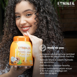 Tratamiento Capilar Pacifico, Tratamiento Capilar mi Tierra Pacifico, Tratamiento Capilar Mi Tierra Pacifico Etniker, Producto Tratamiento Capilar Mi Tierra Pacifico Etniker, Tratamiento Pacifico, Sobre el Cabello Humedo, Tratamiento Capilar, Tratamiento Capilar Etniker, Producto Etniker, Etniker